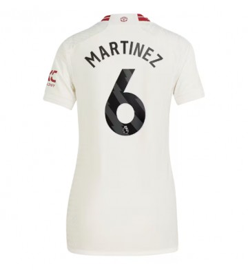 Manchester United Lisandro Martinez #6 Replika Tredjetrøje Dame 2023-24 Kortærmet